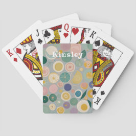 Kaleidoskop-Traum Personalisiert Spielkarten