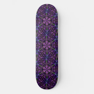 Kaleidoskop träumt Lila Schwarzes Grün Skateboard