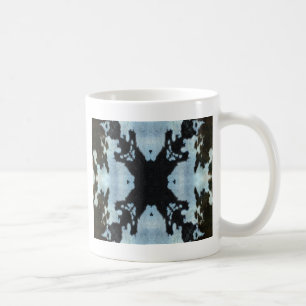 Kaleidoskop-Versteckmuster Kaffeetasse