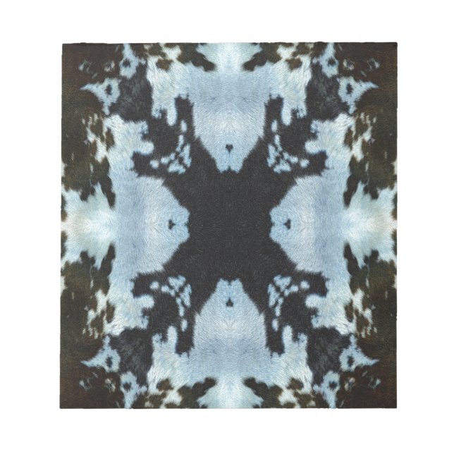 Kaleidoskop-Versteckmuster Notizblock (Vorderseite)