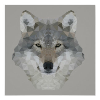 Kaleidoskop Wolf Poster