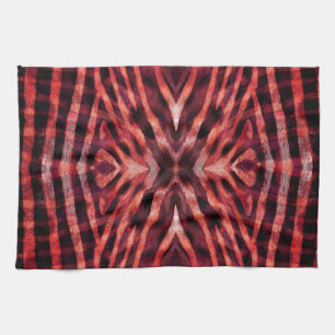 Kaleidoskop Zebra Skin Pattern Handtuch