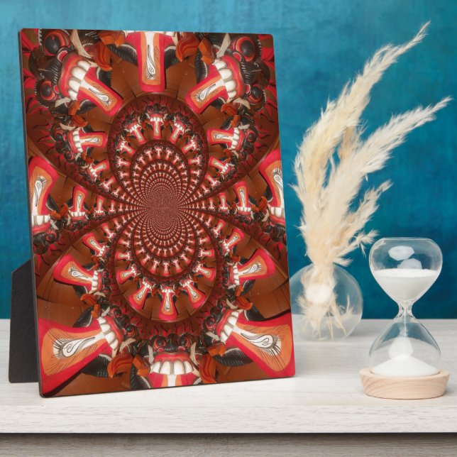 Kaleidoskop Zungenkunst Print/Graphic Fotoplatte (Seite)