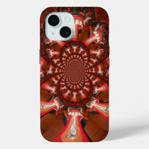 Kaleidoskop Zungenkunst Print/Graphic iPhone 15 Hülle