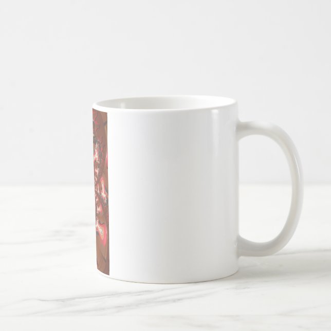 Kaleidoskop Zungenkunst Print/Graphic Kaffeetasse (Rechts)