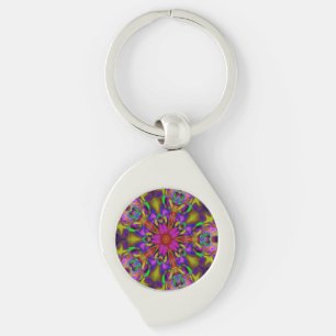 Kaleidoskopapophysis-Fraktal-Kunst - I Schlüsselanhänger