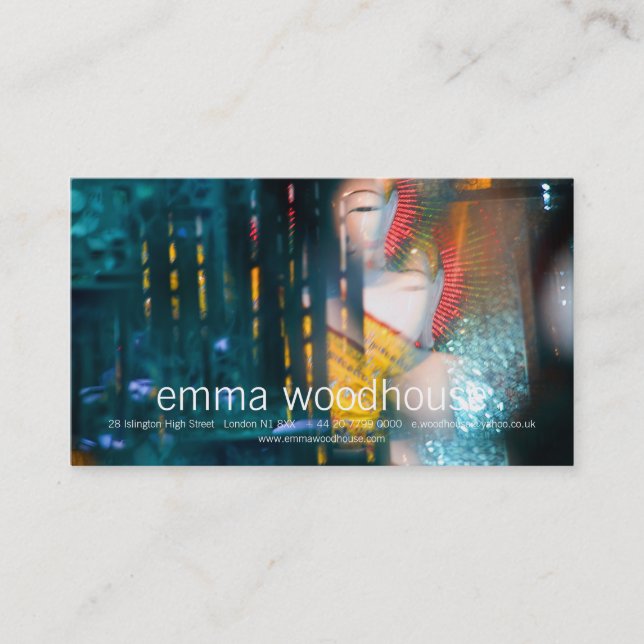 Kaleidoskopic Buddha persönliche Visitenkarte (Vorderseite)