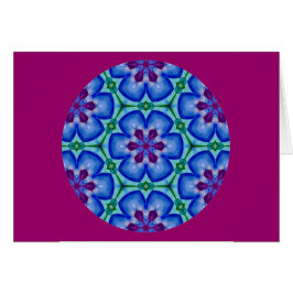 Kaleidoskopische Mandala BlumenDesign.2