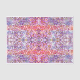 Kaleidoskopischer Kosmos gepresstes Seidenpapier