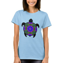 Kaleidoskopischer Mandala-Schildkröte-Entwurf