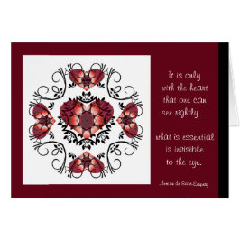 Kaleidoskopisches Herz Card.4