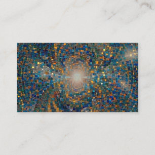 Kaleidoskopisches Mosaik Visitenkarte