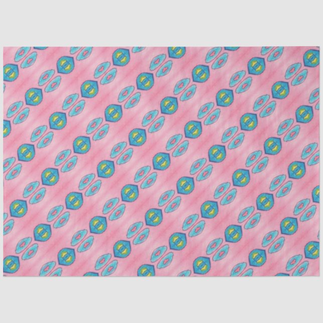 KaleidoTräume Ein bezaubernder Farbspass Seidenpapier (Vorderseite)