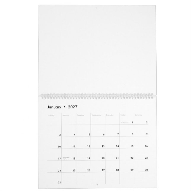 Kalender (Jan 2027)