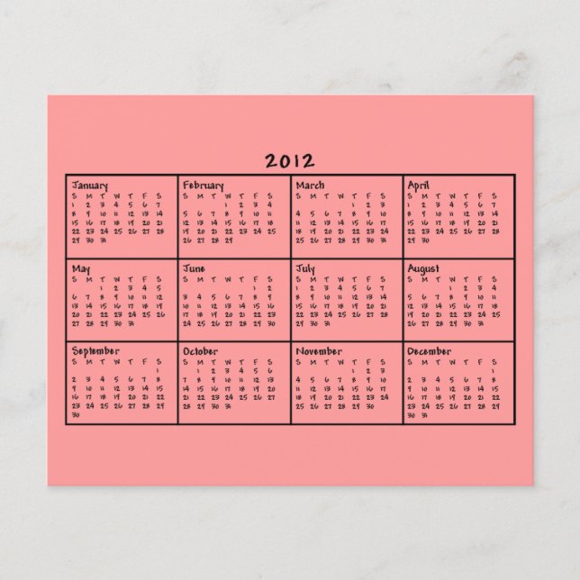 Kalender 2012 flyer (Vorne)
