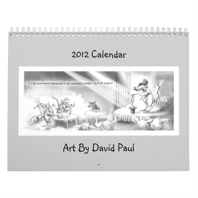 Kalender 2012 mit Unglaublich witzig Witzen (Titelbild)