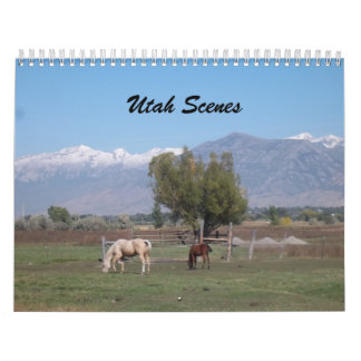 Kalender 2013 der landschaftlichen Stellen in Utah