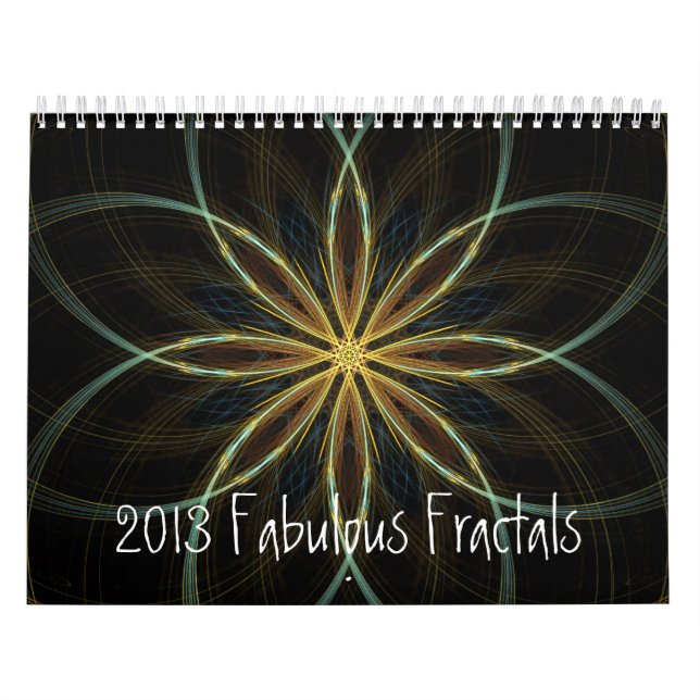 Kalender 2013 Fantastische Fraktale (Titelbild)