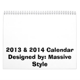 Kalender 2013 und 2014