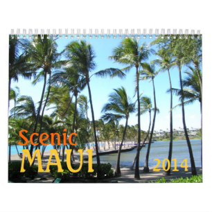 Kalender 2014 Mauis Hawaii