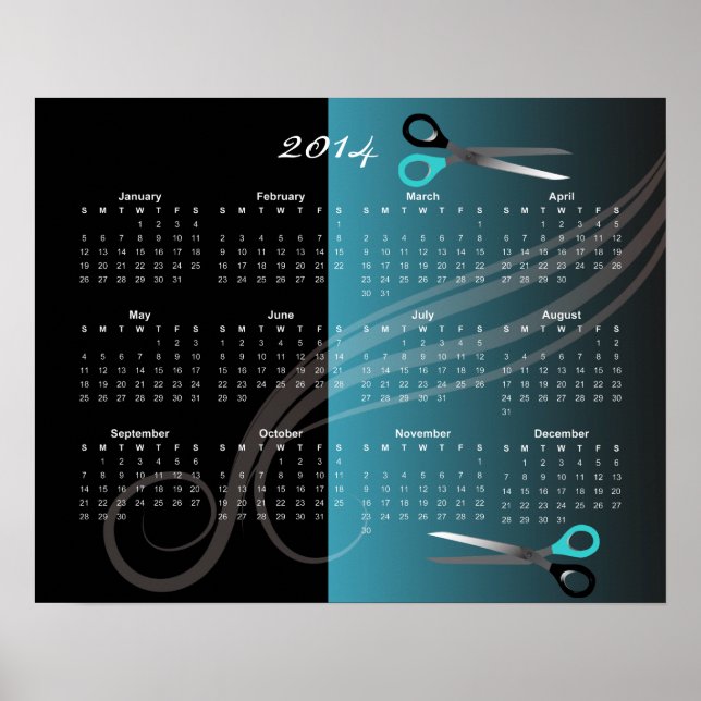 Kalender 2014 poster (Vorne)