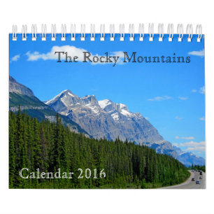 Kalender 2016 - The Rocky Mountains, Kanada