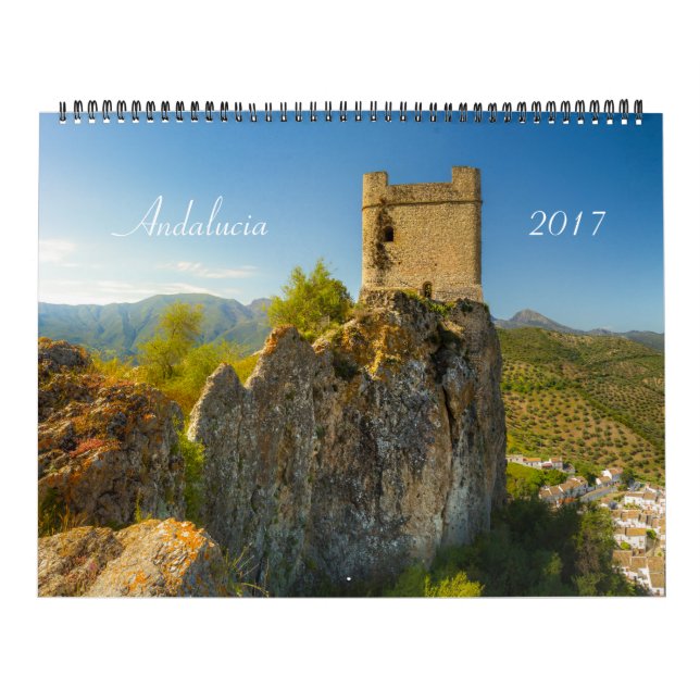 Kalender 2017 Andalusiens, Spanien (Titelbild)