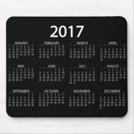 Kalender 2017 mousepad