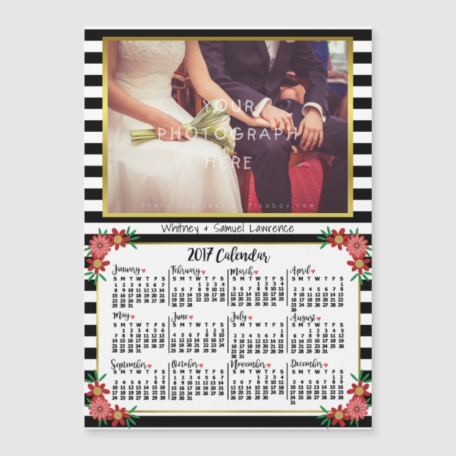 Kalender 2017 (Siehe Beschreibung der neuen Versio Magnetkarte (Vorderseite)