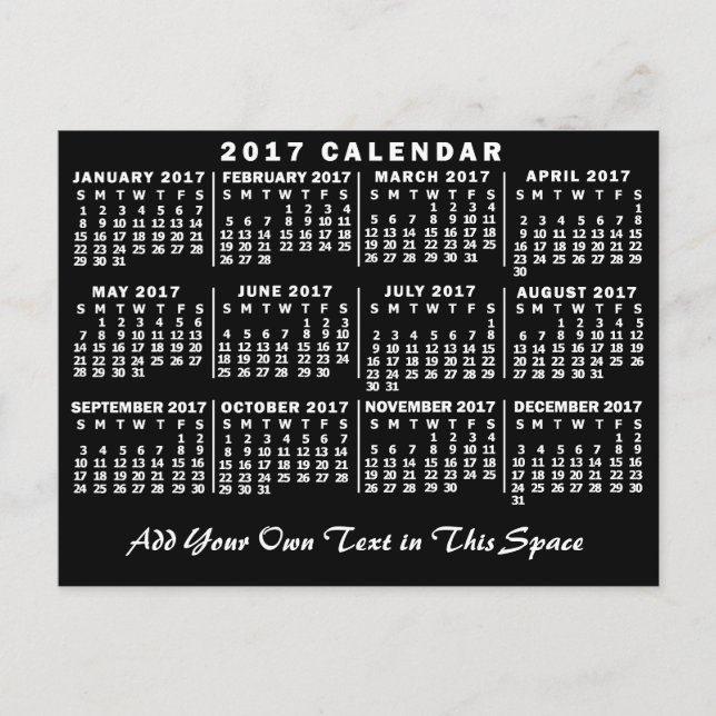 Kalender 2017 (Siehe Beschreibung der neuen Versio Postkarte (Vorderseite)