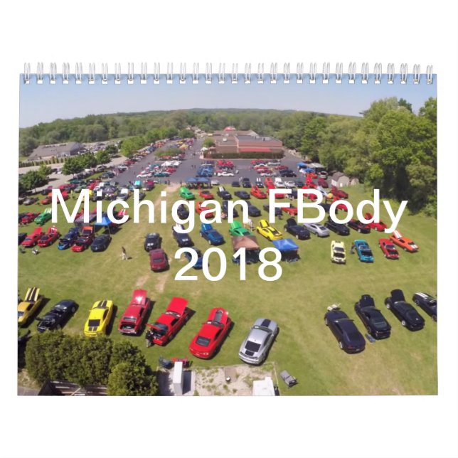 Kalender 2018 Michigans FBody (Titelbild)