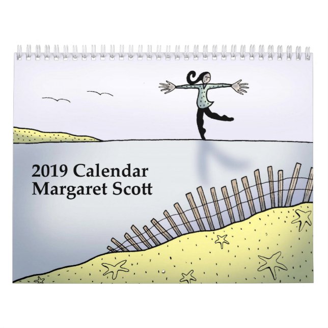 Kalender 2019 durch Margaret Scott (Titelbild)
