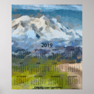 KALENDER 2019 POSTER