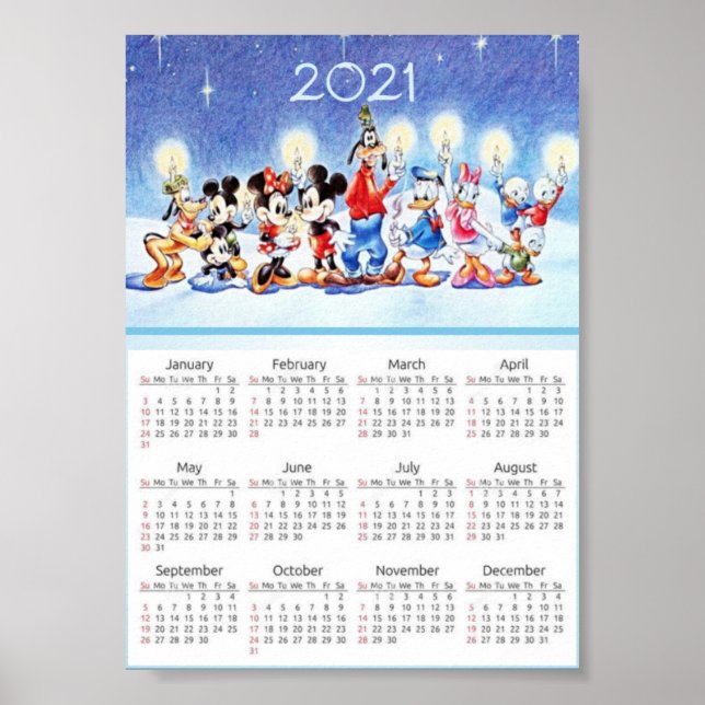 Kalender 2021 poster (Vorne)