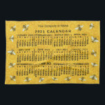 Kalender 2021 (Siehe Beschreibung der neuen Versio Geschirrtuch<br><div class="desc">SUCHEN SIE DIE 2025 VERSION DIESES KALENDERS? | Alle unsere Kalender 2025 finden Sie im FancyCelebration Store hier ➔ https://www.zazzle.com/store/fancycelebration/products?ps=128&cg=196920781224604082 Sie finden auch alle unsere Kalender in der Sammlung: https://www.zazzle.com/collections/119258460294242876</div>