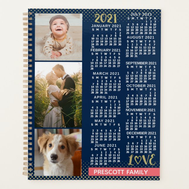 Kalender 2021 (Siehe Beschreibung der neuen Versio Planer (Vorderseite)