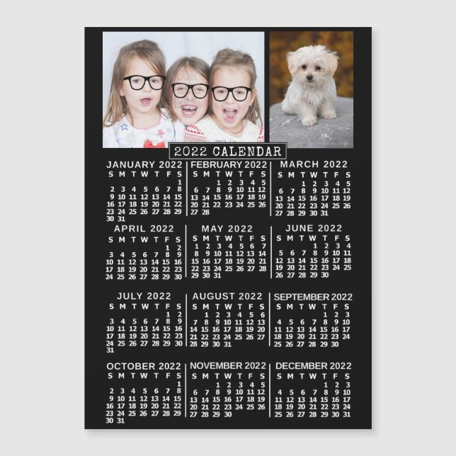 Kalender 2022 (siehe Beschreibung der neuen Versio Magnetkarte (Vorderseite)
