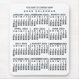 Kalender 2022 (siehe Beschreibung der neuen Versio Mousepad