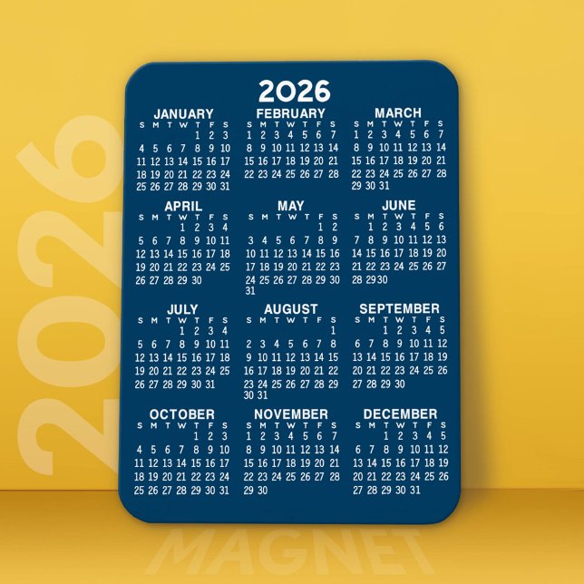 Kalender 2023 - Basisszenario Magnet (2026 Calendar Magnet)