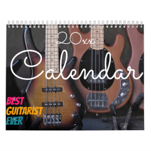 Kalender 2023   Bestes Geschenk für Gitarrist