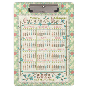 Kalender 2023 (siehe Beschreibung der neuesten Ver Klemmbrett