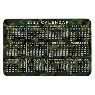 Kalender 2023 (siehe Beschreibung der neuesten Ver Magnet