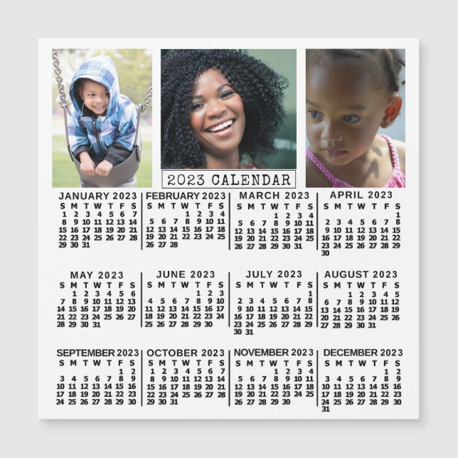 Kalender 2023 (siehe Beschreibung der neuesten Ver Magnetkarte (Vorderseite)