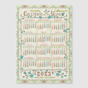 Kalender 2023 (siehe Beschreibung der neuesten Ver Magnetkarte