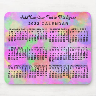 Kalender 2023 (siehe Beschreibung der neuesten Ver Mousepad