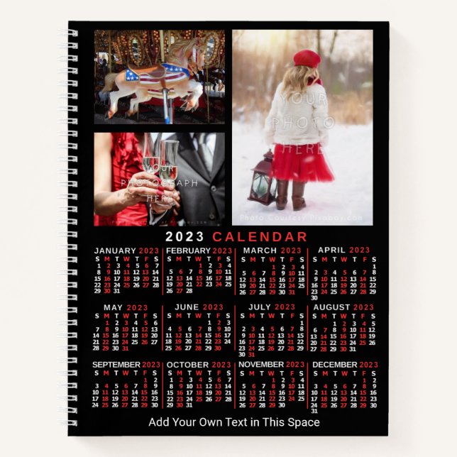 Kalender 2023 (siehe Beschreibung der neuesten Ver Notizbuch (Vorderseite)