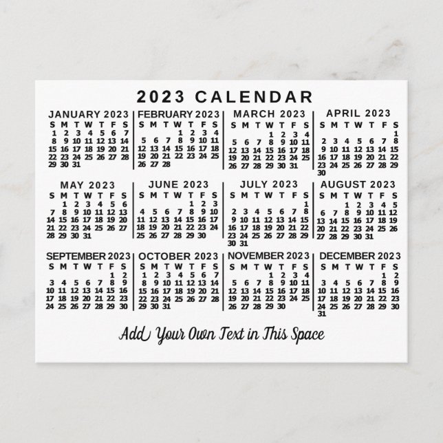 Kalender 2023 (siehe Beschreibung der neuesten Ver Postkarte (Vorderseite)