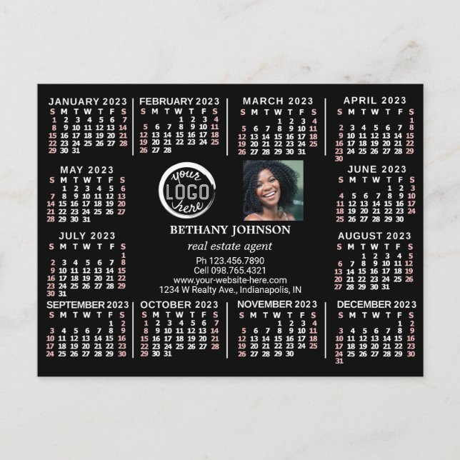 Kalender 2023 (siehe Beschreibung der neuesten Ver Postkarte (Vorderseite)