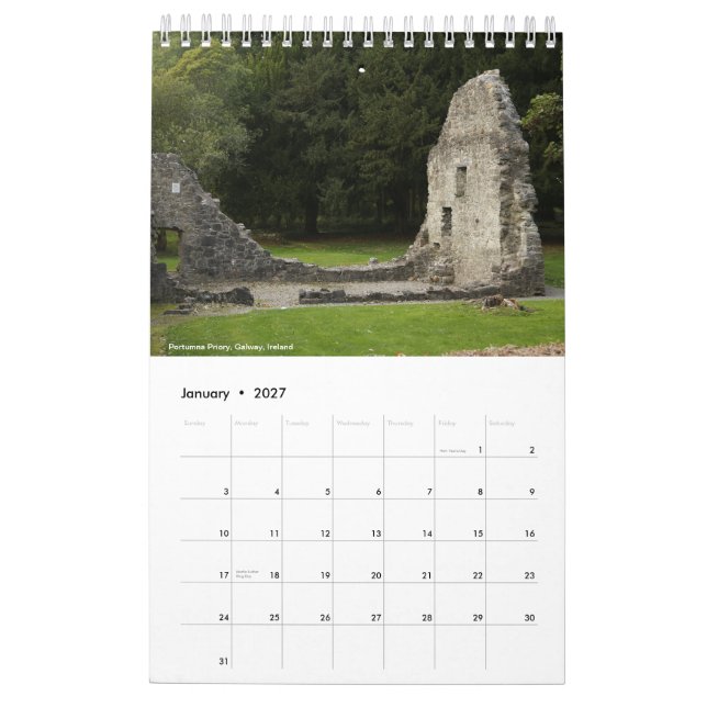 Kalender 2024 in Irland (Jan 2027)