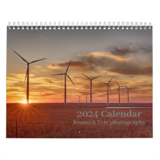 Kalender 2024 - Kenna und Eric Fotografy